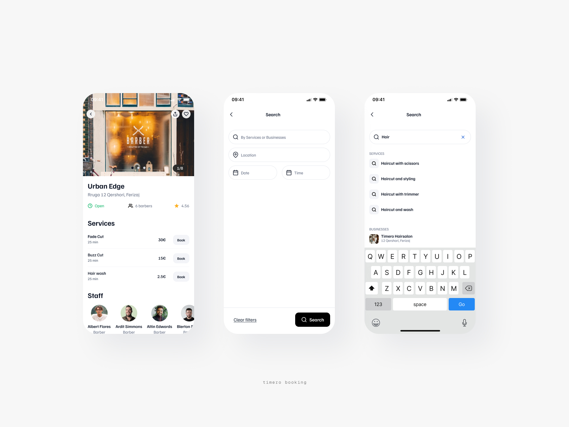 Timero Booking - Business Profile